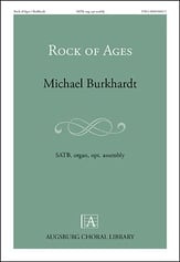 Rock of Ages SATB choral sheet music cover